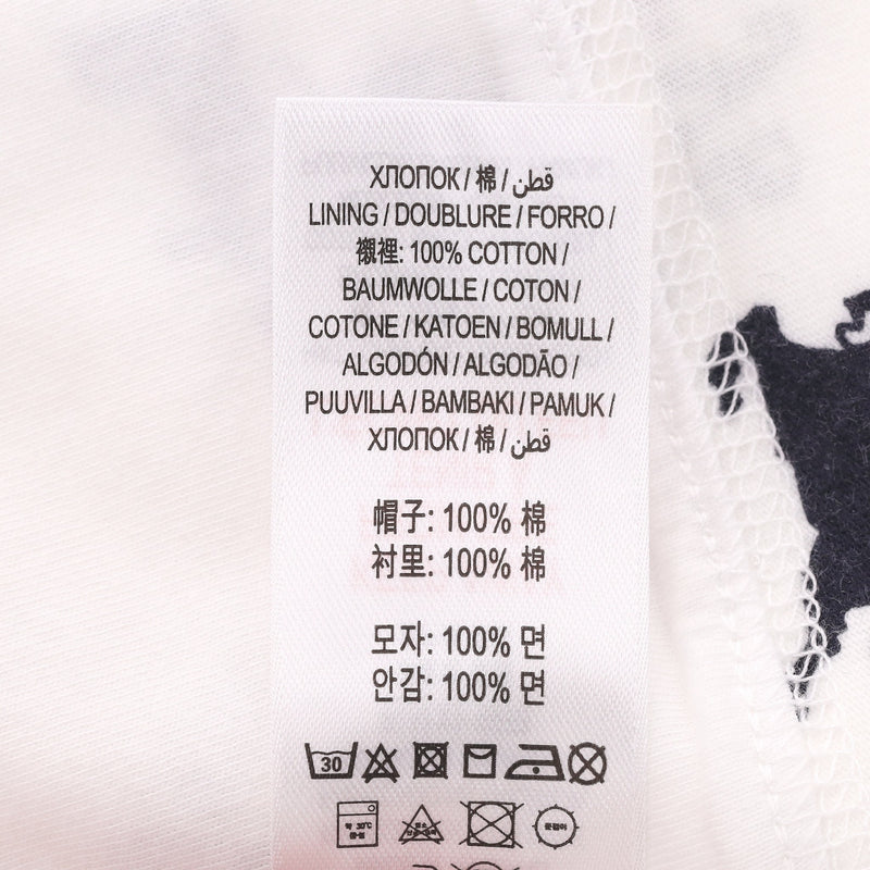 Burberry Baby Cotton Logo Beanie Hat. Size XXS
