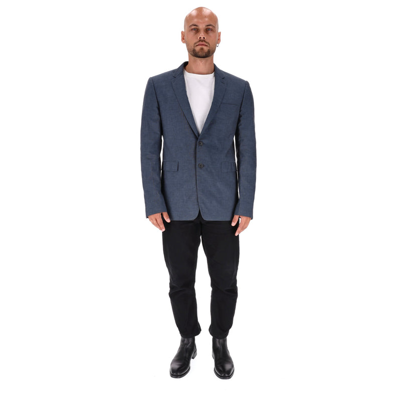 Burberry London Cotton & Silk Blend Trouser Suit Jacket. Size 54IT