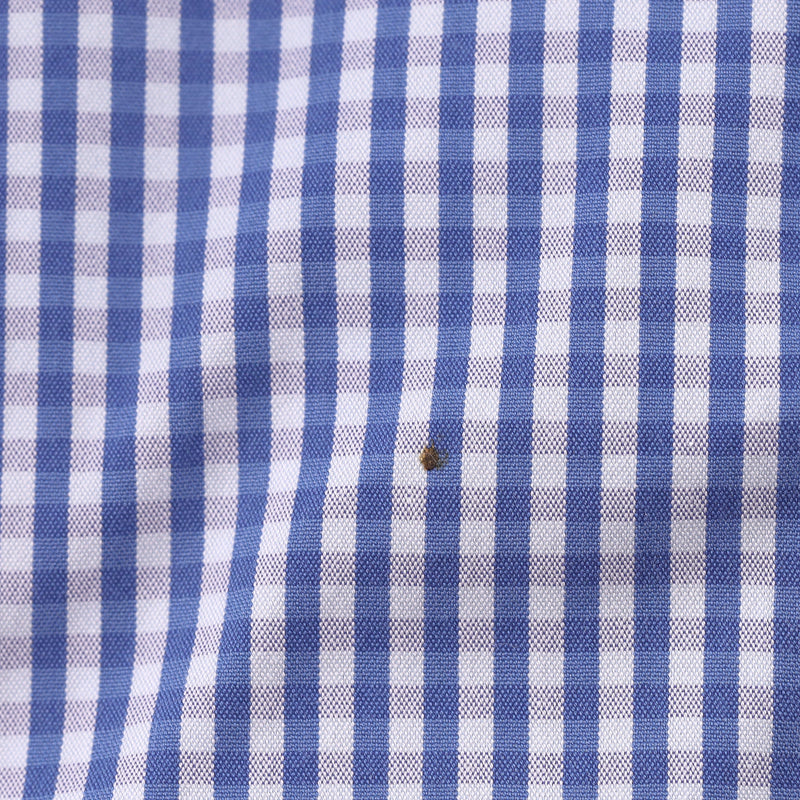 Burberry London Gingham Check Cotton Shirt. Size 42FR