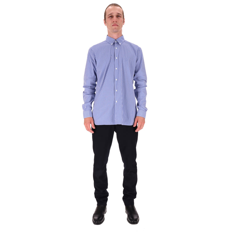 Burberry London Gingham Check Cotton Shirt. Size 42FR