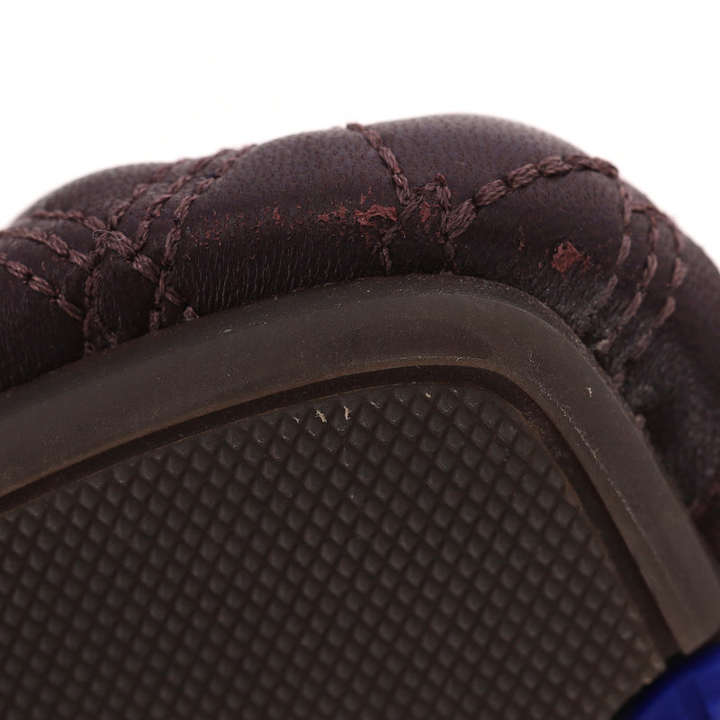Burberry Embroidered Quilted Lambskin Ballet Flats. Size 38.5