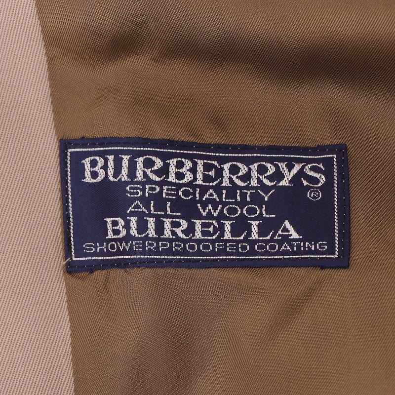 Burberrys Vintage Virgin Wool & Alpaca Blend Coat. Size L