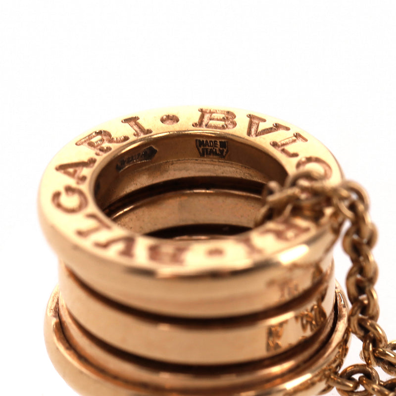 Bvlgari B.Zero1 Pendant Chain Necklace In 18k Rose Gold