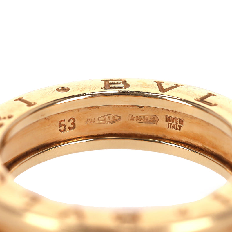Bvlgari B.Zero1 One-Band Ring In 18k Gold
