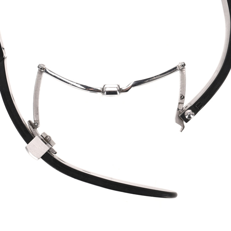 Bvlgari Diagono Chronograph Stainless Steel Watch With A Ceramic Strap