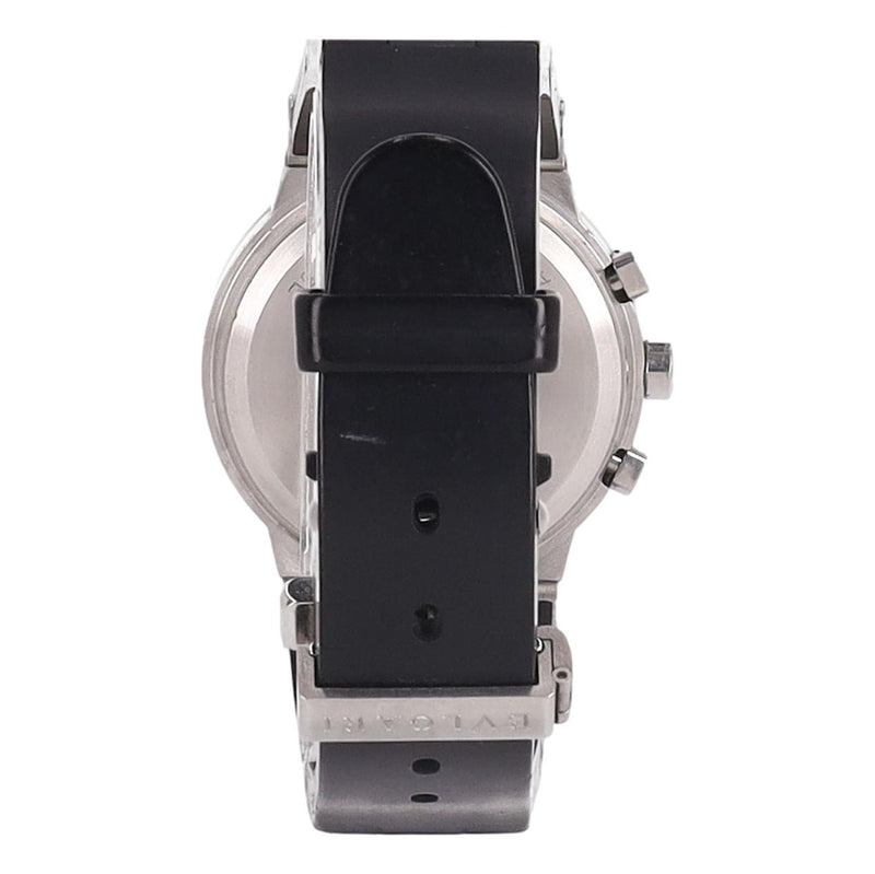 Bvlgari Diagono Chronograph Stainless Steel Watch With A Ceramic Strap