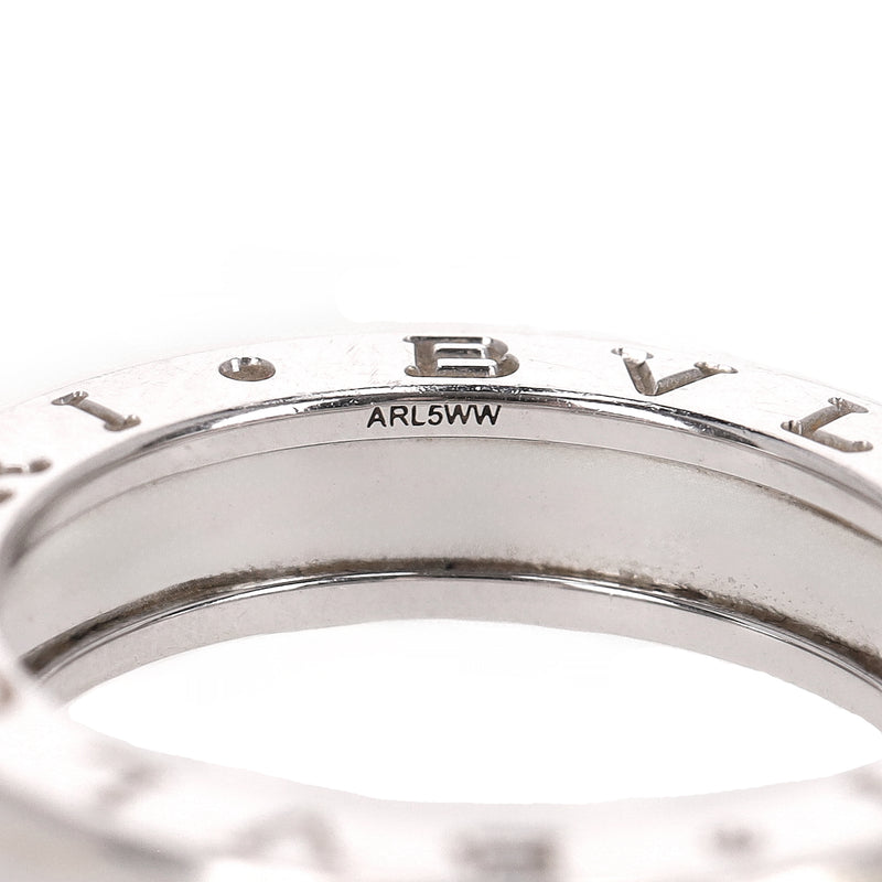 Bvlgari B.Zero1 One-Band Ring In 18k White Gold
