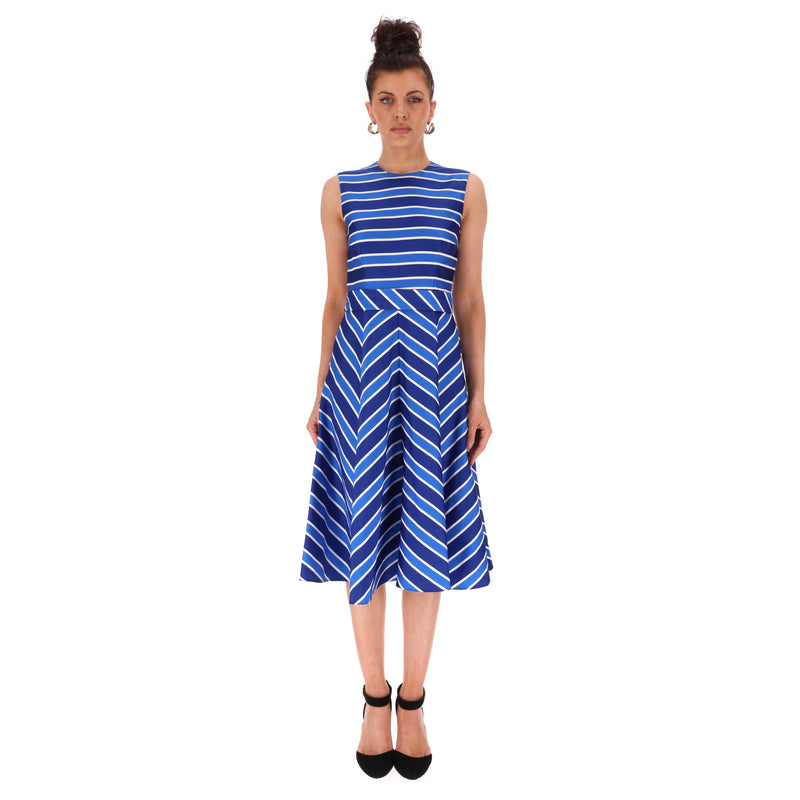 Carolina Herrera Striped Dress. Size 4US