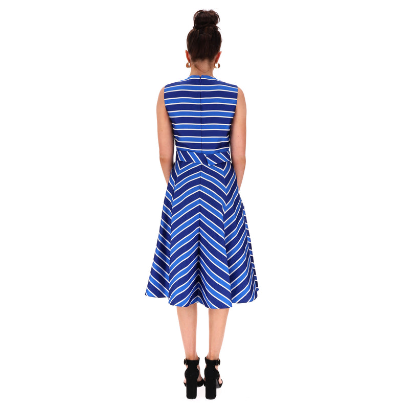 Carolina Herrera Striped Dress. Size 4US