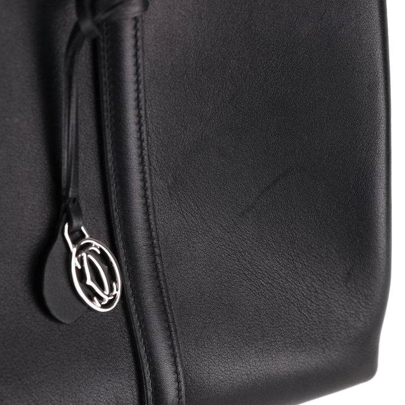 Cartier Cabochon Leather Tote Bag