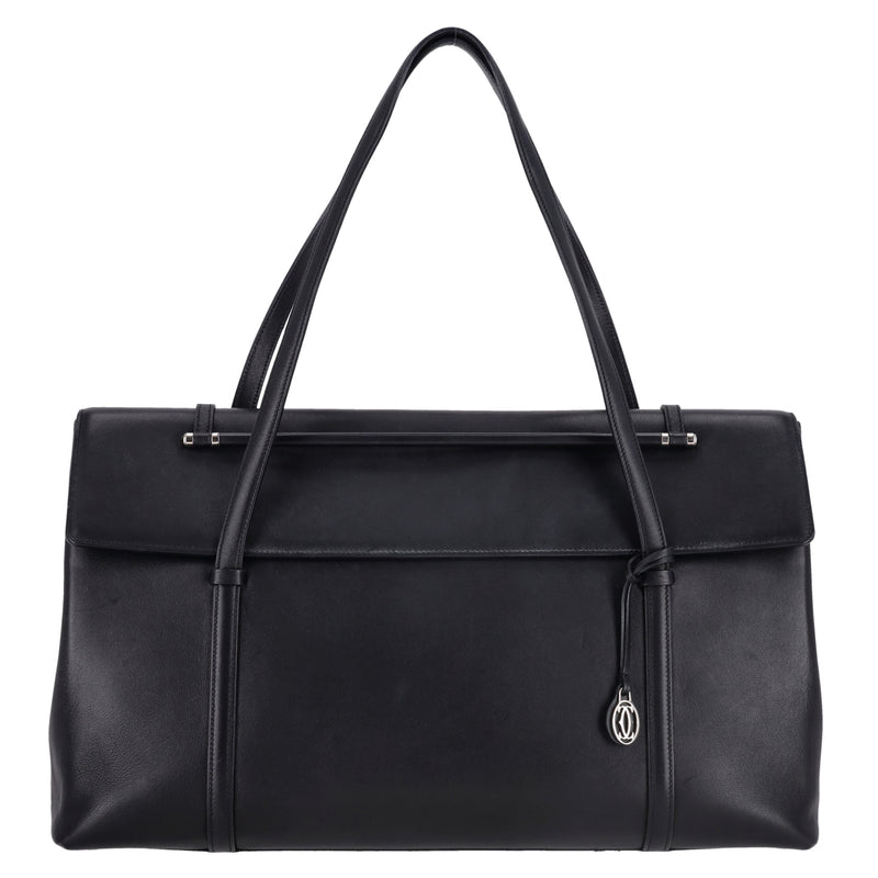 Cartier Cabochon Leather Tote Bag