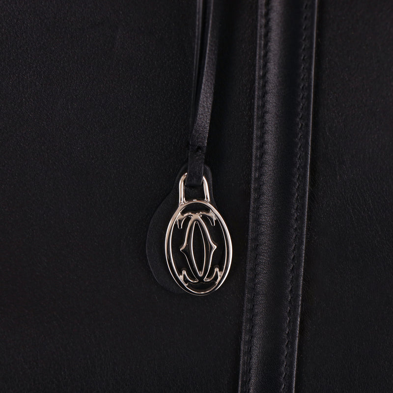 Cartier Cabochon Leather Tote Bag
