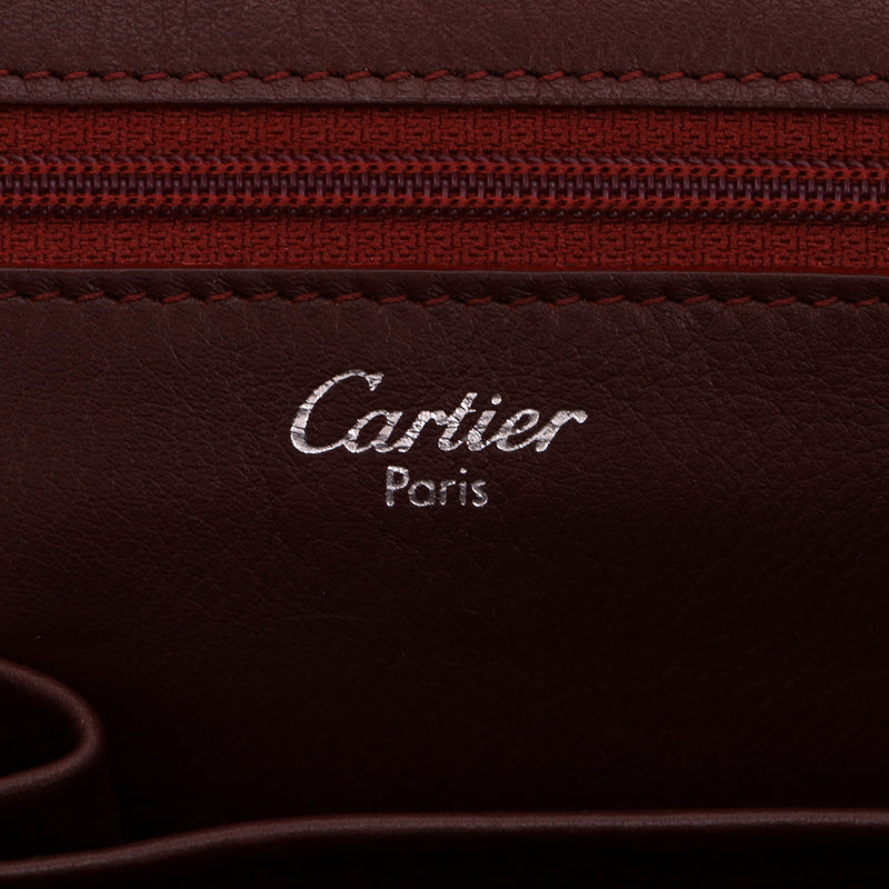 Cartier Cabochon Leather Tote Bag