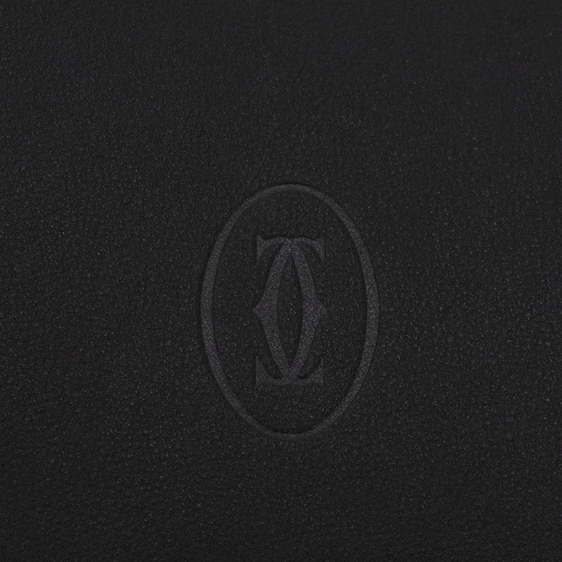 Cartier Logo Embossed Leather Wallet