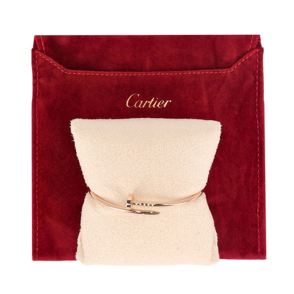 Cartier Juste Un Clou 18ct Rose Gold Small Bangle
