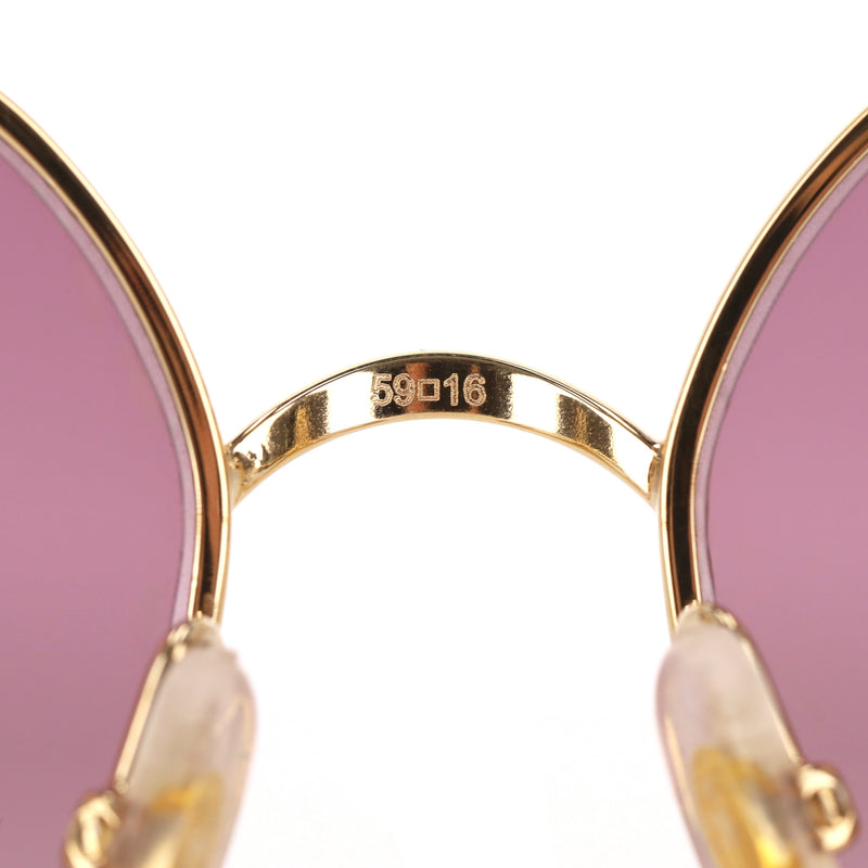 Cartier Oversized Sunglasses With Panther Spotted Frames