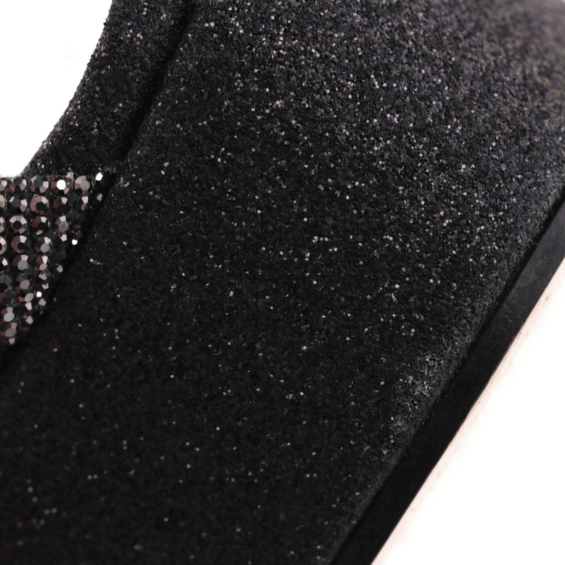 Casadei Crystal Strappy Heeled Mule Sandals. Size 38