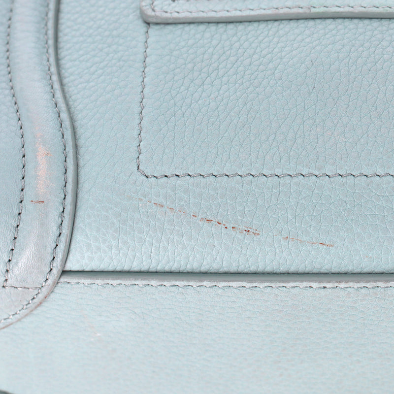 Celine Nano Luggage Leather Bag