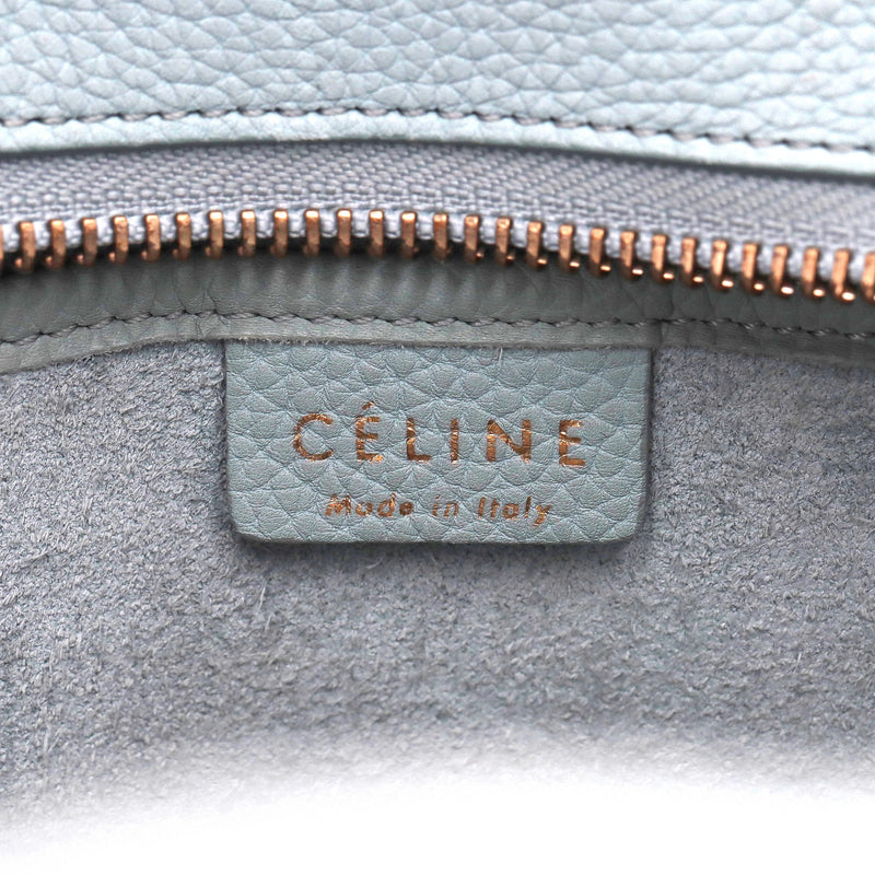 Celine Nano Luggage Leather Bag
