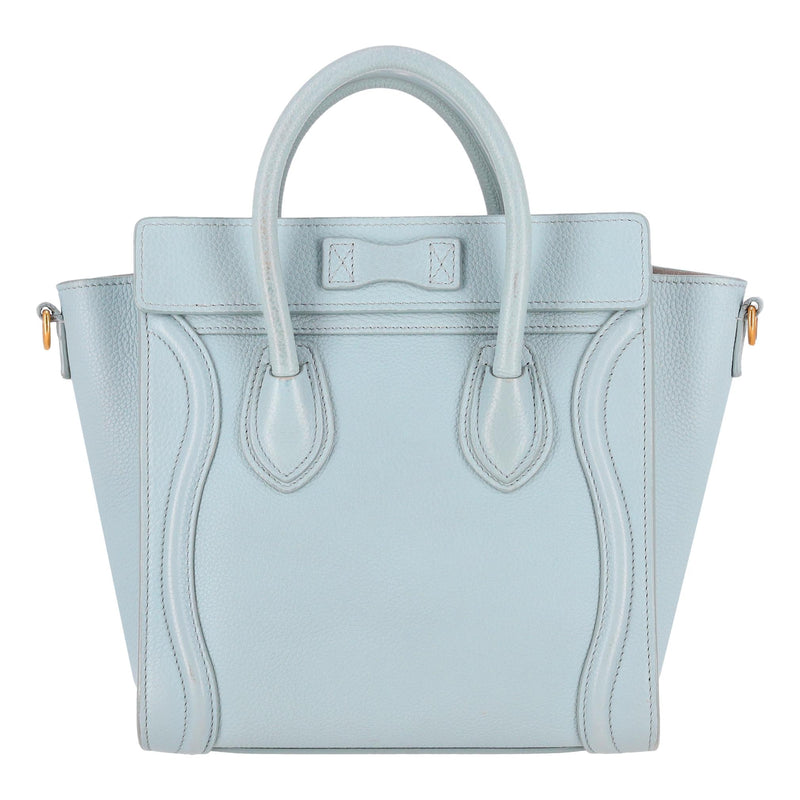 Celine Nano Luggage Leather Bag