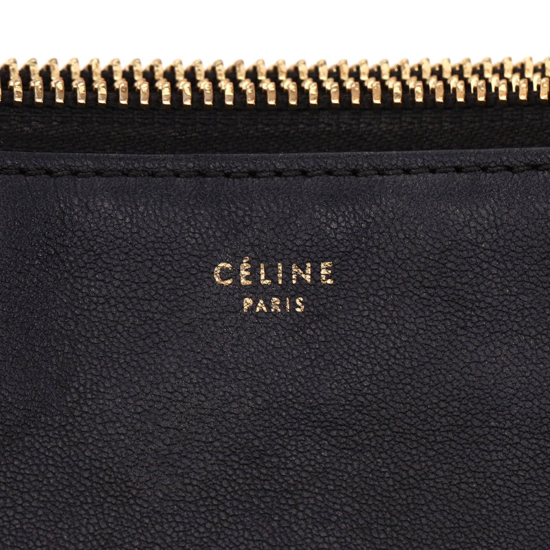 Celine Trio Leather Large Crossbody Bag