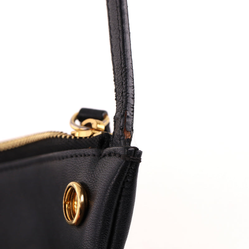 Celine Trio Leather Large Crossbody Bag