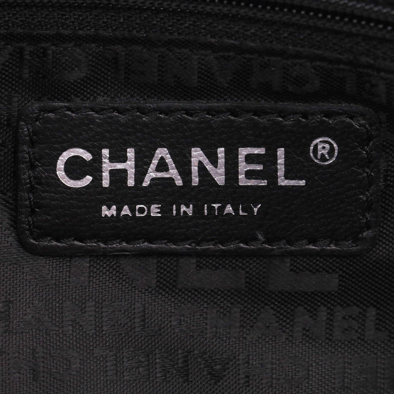 Chanel Camellia Flower, No. 5 & 'CC' Logo Leather Clutch Bag On A Chain