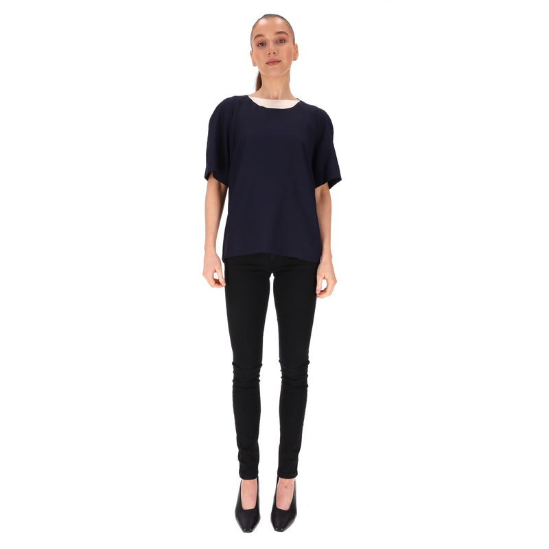 Chanel Boutique Vintage Silk Top. Size 36FR