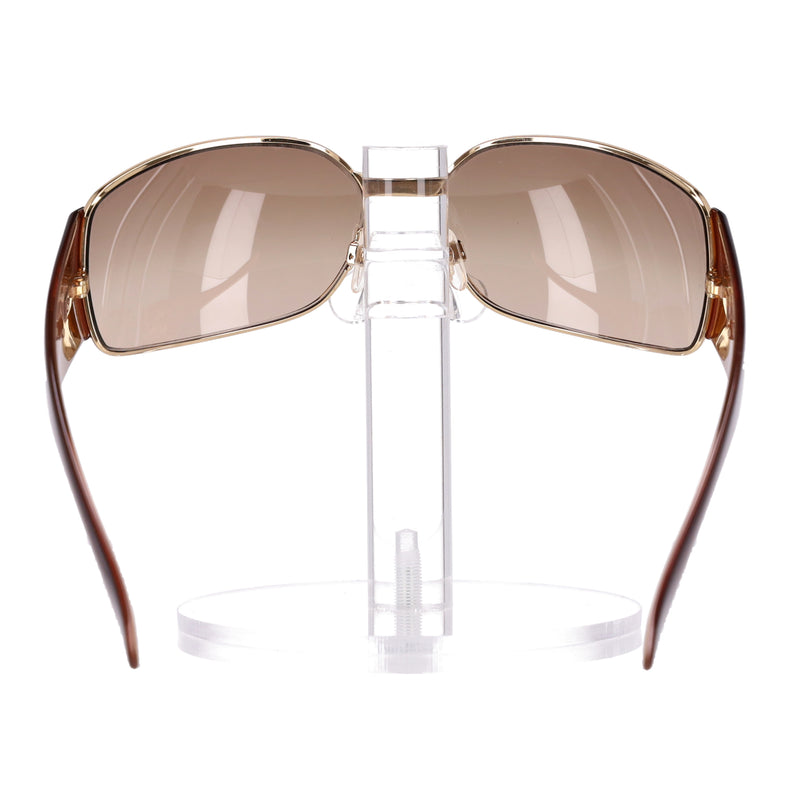 Chanel 'CC' Logo Detail Oversized Sunglasses