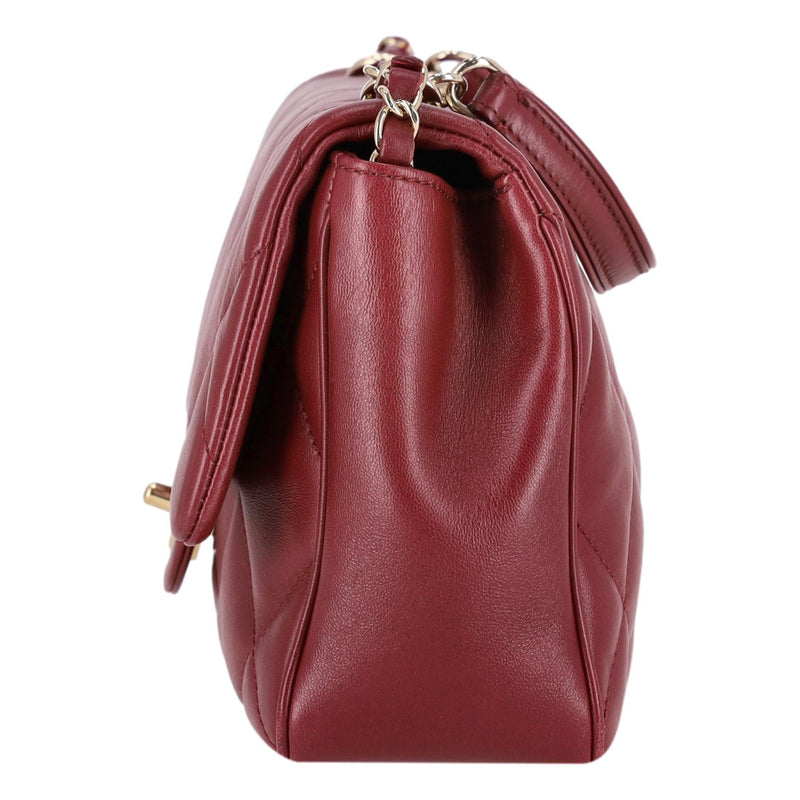Chanel Quilted Lambskin Easy Carry Flap Bag