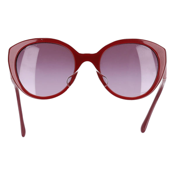 Chanel 'CC' Logo Detail Butterfly Sunglasses