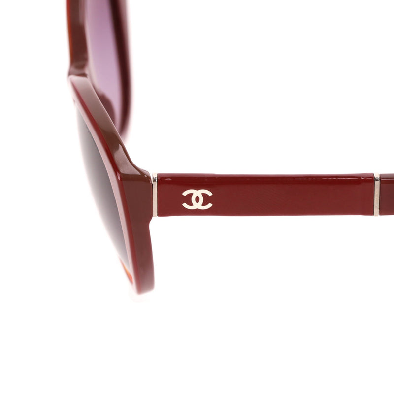 Chanel 'CC' Logo Detail Butterfly Sunglasses