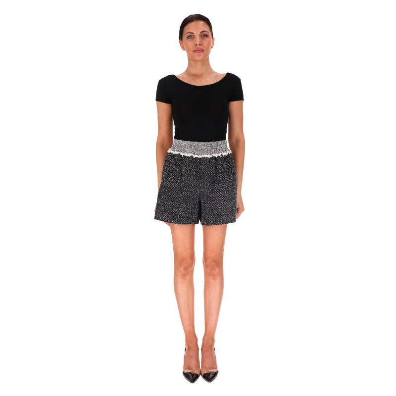 Chanel Cotton Tweed Shorts. Size 34FR