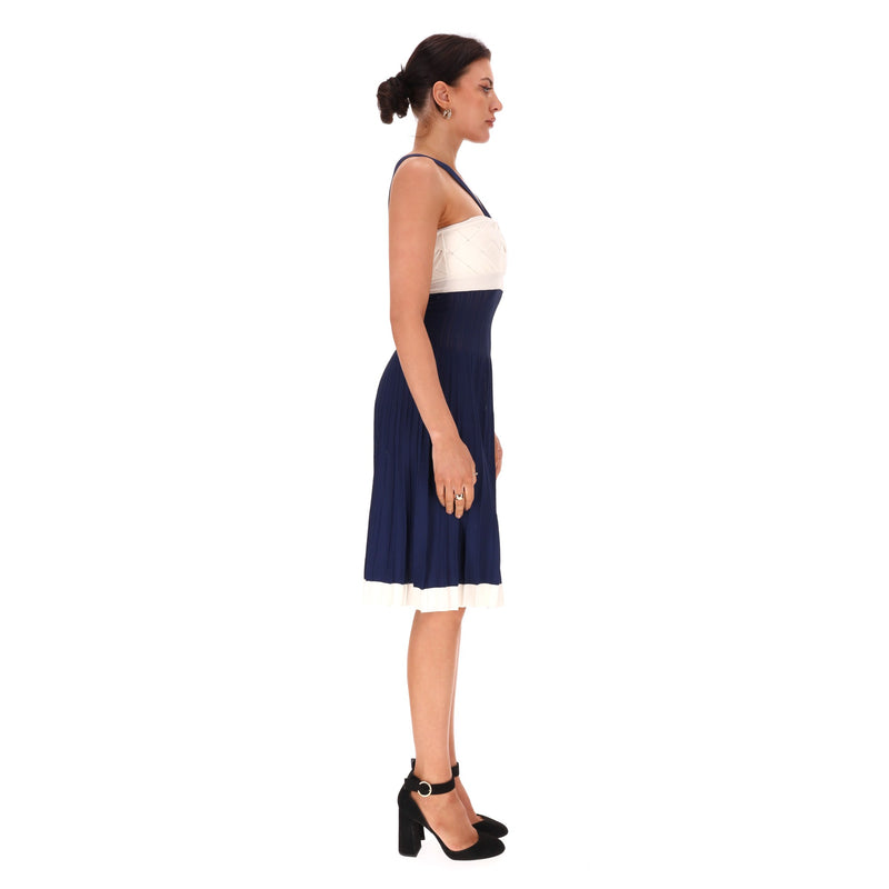 Chanel Haltered Dress & Bolero Cardigan Matching Set/Ensemble. Size 38FR