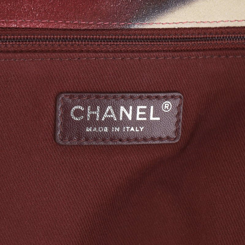 Chanel Limited Edition Graffiti Flower Power Nubuck Messenger Bag