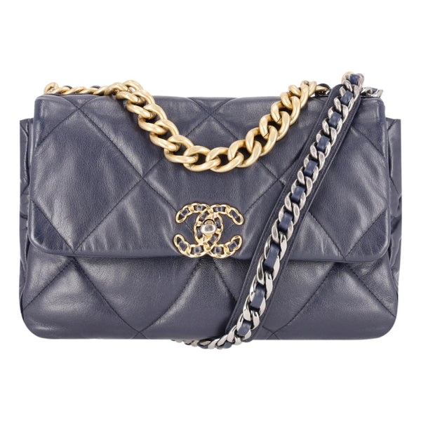 Chanel Quilted Lambskin 19 Large Model Flap Bag