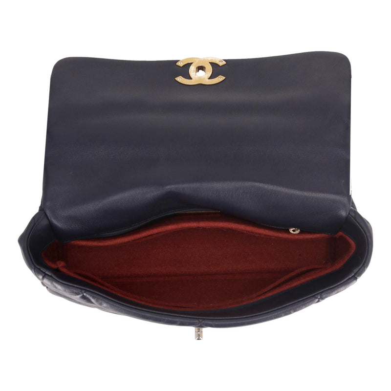 Chanel Quilted Lambskin 19 Large Model Flap Bag