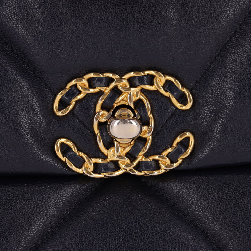 Chanel Quilted Lambskin 19 Large Model Flap Bag