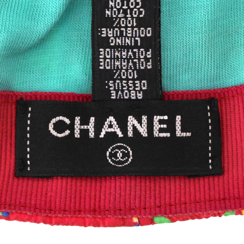 Chanel Logo Nylon Cap