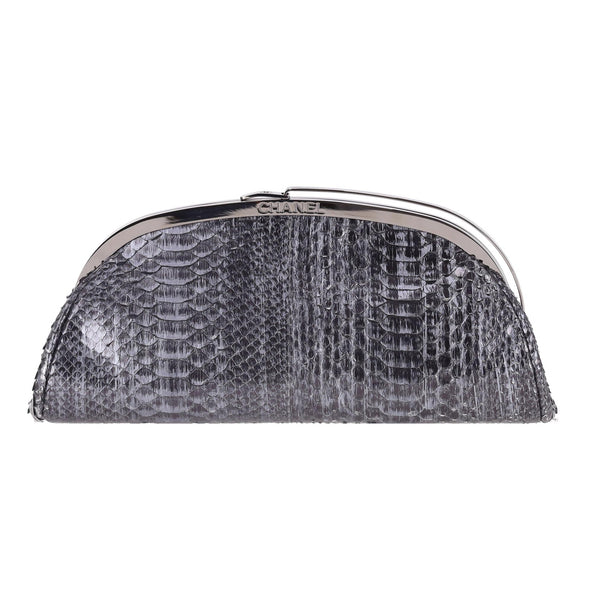 Chanel Python Skin Timeless Clutch Bag