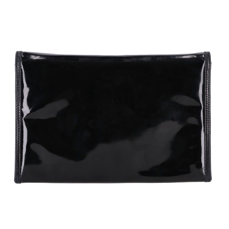 Chanel Vintage Patent Leather 'CC' Logo Crossbody Bag
