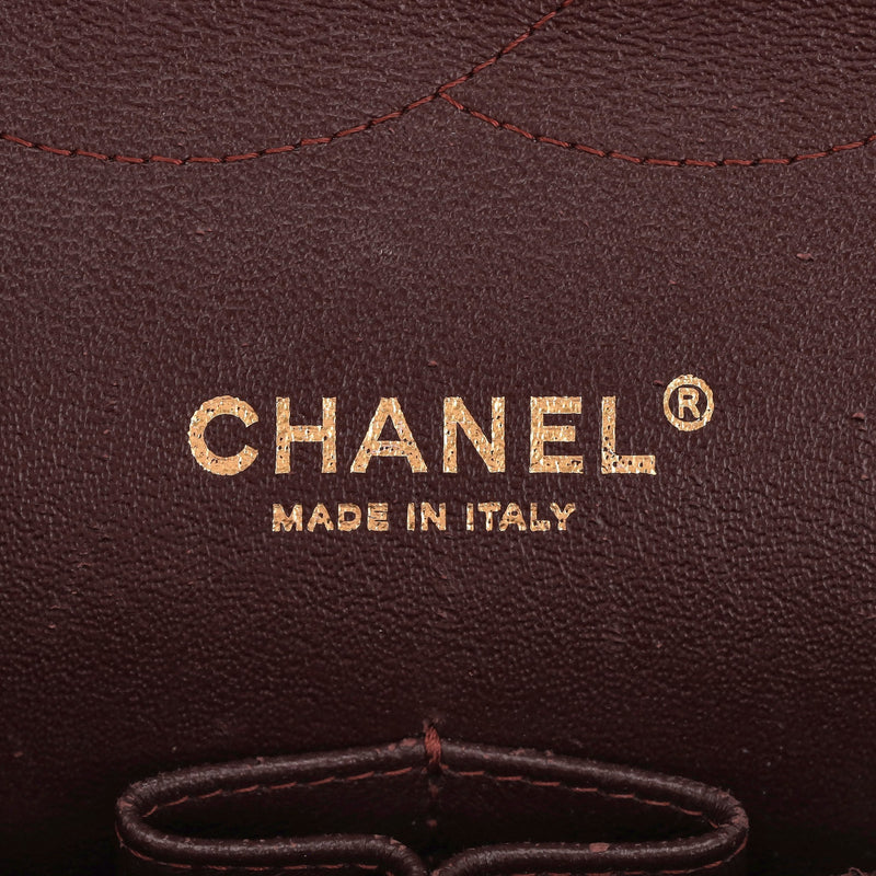 Chanel Classic Jumbo Double Flap Caviar Leather Handbag