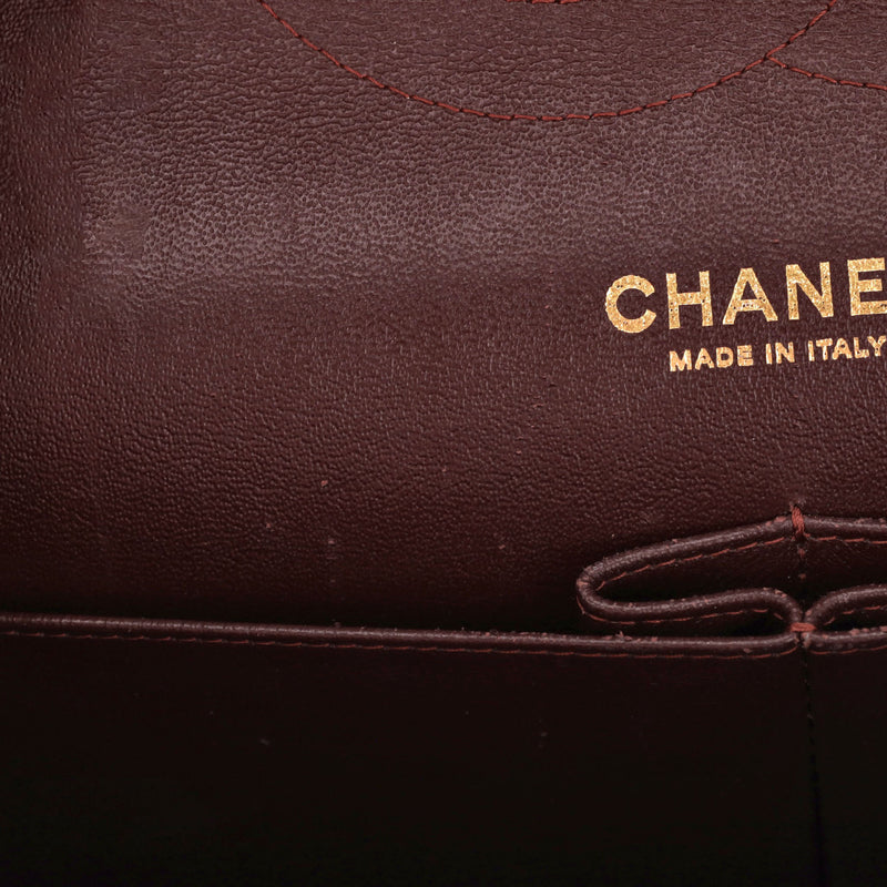 Chanel Classic Jumbo Double Flap Caviar Leather Handbag