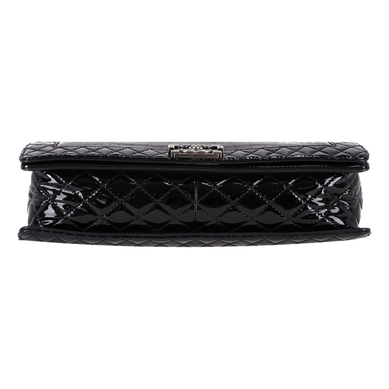 Chanel X/L Boy Bag In Alligator Skin & Patent Leather