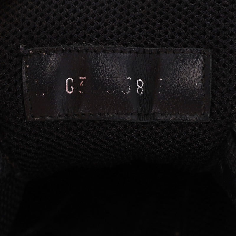 Chanel 'CC' Logo Embroidered Neoprene & Leather Sneakers. Size 36