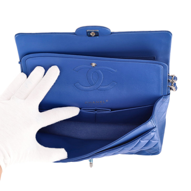 Chanel Diamond Quilted Lambskin Medium Timeless Double Flap Bag