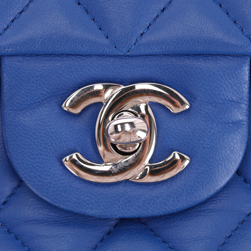Chanel Diamond Quilted Lambskin Medium Timeless Double Flap Bag