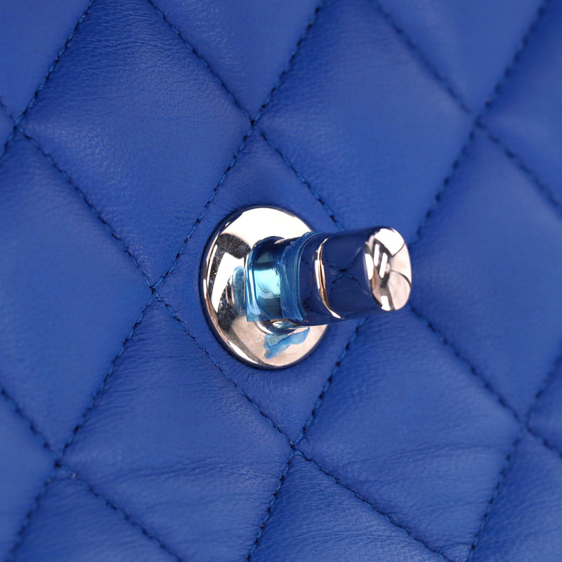 Chanel Diamond Quilted Lambskin Medium Timeless Double Flap Bag