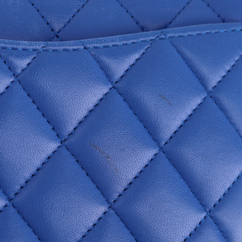 Chanel Diamond Quilted Lambskin Medium Timeless Double Flap Bag