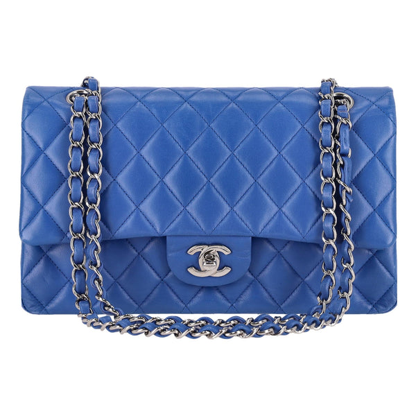 Chanel Diamond Quilted Lambskin Medium Timeless Double Flap Bag